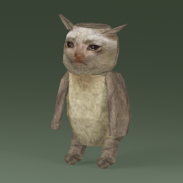 A sad, angular CashCat